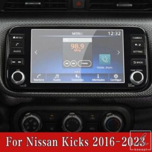 日産キックス 2016 2017 2018-2023 車内アクセサリー GPSナビゲーションスクリーン 強化ガラスフィルム 傷防止 部品 カスタムパーツ アクセサリー