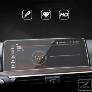 自動車内装アクセサリー 強化ガラス GPS ナビゲーション スクリーンプロテクター BMW X3 X4 G01 G02 2018-2019 用 部品 カスタムパーツ アクセサリー