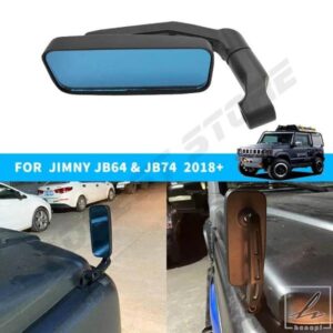 車用ボンネットカバー バックアップミラー 回避ミラー スズキ ジムニー JB74 JB64 JC74 3/5ドア 2019 - 24 部品 カスタムパーツ アクセサリー
