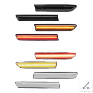 車用LEDサイドマーカーライト4個 33850-SEP-A0133655-SEP-A0133800-SEP-A0133650-SEP-A01 ACURA TL 2004-2008に適合 部品 カスタムパーツ アクセサリー