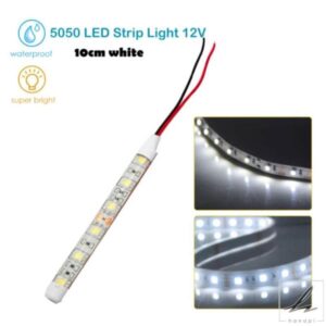 防水 12V LED 車 キャラバン ストリップライト 5050 RGB 青 赤 緑 温白色 ダイオードテープ LED ランプ ホーム ホリデー デコレーション 30CM 部品 カスタム