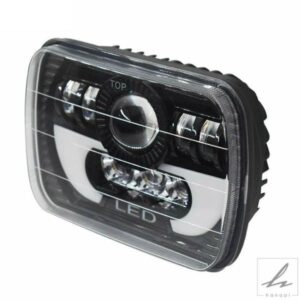 車用LEDフロントヘッドライト スーパーホワイト 防水スポットランプ 12V カーアクセサリー ジープラングラー YJ チェロキー XJ トヨタ用 部品 カスタムパー