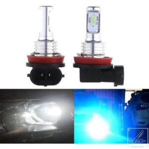 12V-24V H8/H9/H11 LEDフォグランプヘッドライトバルブCANBUSホワイトライト6000K 2504/PSX24Wドライビングライト高出力 部品 カスタムパーツ アクセサリー