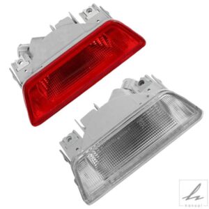 日産エクストレイル XTRAIL T31 2ピン 12V LED フォグランプ ストップランプ 赤/クリアシェル リアバンパーブレーキリフレクターライト 部品 カスタムパーツ