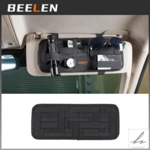 車用サンバイザーモールオーガナイザー収納バッグ スズキ ジムニー 2007 2018 JB23 JB43 2019 2020 JB64 JB74W 内装アクセサリー 部品 カスタムパーツ