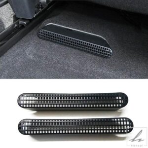 日産ティーダシルフィブルーバード用内装カーアクセサリー シート下フロアACヒーター エアコンベントアウトレットグリルカバートリム 部品 カスタムパーツ