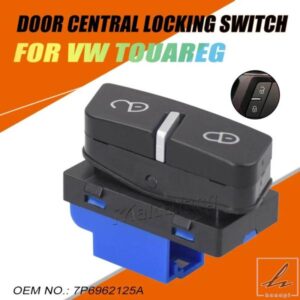 左ドアセントラルロックスイッチボタン車フォルクスワーゲンVWトゥアレグ2011-2018 7P6962125Aカーアクセサリー 部品 カスタムパーツ アクセサリー