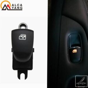 日産 QASHQAI J11/ALTIMA/SYLPHY/TIIDA/X-TRAIL/SENTRA LEAF JUKE ROGUE NAVARA バックライト用 助手席側シングルウィンドウスイッチ 部品 カスタムパーツ