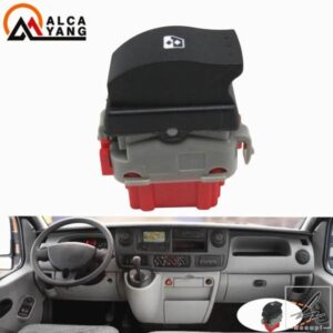 窓用コントロールボタン電源スイッチ ルノーマスターMK2 1998-2012に適合 8200502452 カーアクセサリー 部品 カスタムパーツ アクセサリー