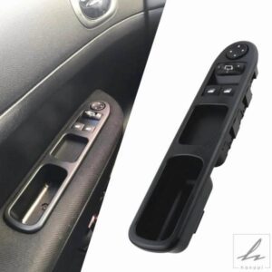 運転席側フロント電動ウィンドウスイッチ プジョー 307 2000-2005 96351622XT 6554.E4 部品 カスタムパーツ アクセサリー