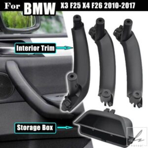 車フロント左ドアインナーハンドルプルトリムドアインテリアパネルハンドル BMW X3 F25 X4 F26 2011-2017 オートアクセサリー 部品 カスタムパーツ