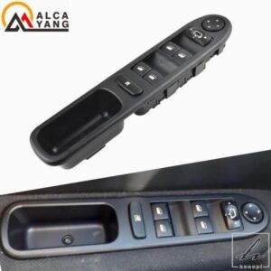 運転席側フロントウィンドウコントロールスイッチ 6554.KT プジョー 307 307CC 307SW 2000-2014用 部品 カスタムパーツ アクセサリー
