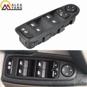 電動折りたたみ式ウィンドウリフタースイッチ 運転席側 6554.YH 96639383ZD シトロエン C4 4 ピカソ 2008-2013 プジョー レギュレーター用 部品 カスタムパ