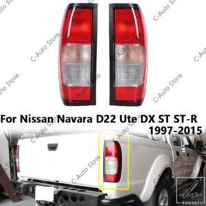 日産ナバラ D22 UTE DX ST ST-R 1997-2015 用 オート 左右 リア テール ライト ブレーキ ランプ RLN026-EU-R/RLN026-UK-L 部品 カスタムパーツ アクセサリー