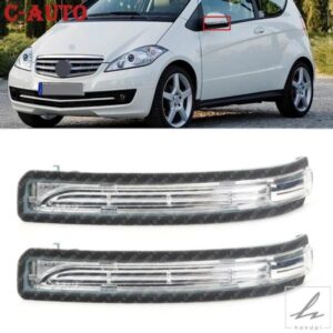左右車用LEDバックミラーライト サイドミラーウィンカーライト ウィンカー メルセデスベンツ W169 W245 A160 A180 A200用 部品 カスタムパーツ アクセサリー