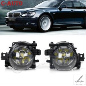 車用ハロゲンフォグランプ デイランニング用ランプ 電球付き BMW 7シリーズ E65 E66 730 D 740 745 D 735 745 760 2005/08/01用 部品 カスタムパーツ