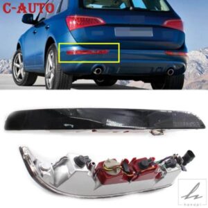 車用スモークレンズ 左右リアバンパーアンダーテールライト AUDI Q5 2009 2010-2016 8R0945095 8R0945096 EUバージョン 電球付き 部品 カスタムパーツ