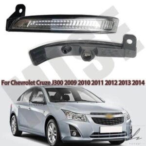 左右車用LEDバックミラーライト ウィンカーライト シボレー クルーズ J300 2009 - 2015 オートインジケーターライト 部品 カスタムパーツ アクセサリー