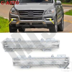 車フロント LED デイタイムランニングライト DRL フォグランプ メルセデスベンツ W166 ML350 ML400 X204 GLK350 2012-2015 2049065501 カースタイリング 部