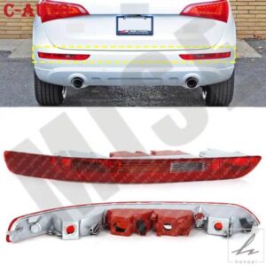 車用テールライト リアバンパー テールライトカバー AUDI Q5 2.0T 2009 2010 2012 - 16 8R0945096 8R0945095 バルブ無 部品 カスタムパーツ アクセサリー