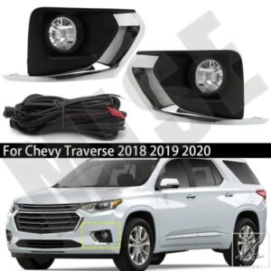 車用フォグランプ ドライビングランプ アセンブリ配線キット ヘッドライト フォグランプ シボレー トラバース 2018 2019 2020 GM1038229 GM1039229 部品 カ