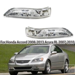 車用LEDバックミラーランプ ウィンカーウィングミラーライト ホンダアコード2008-2013用 アキュラRL2007-2010用 自動車アクセサリー 部品 カスタムパーツ