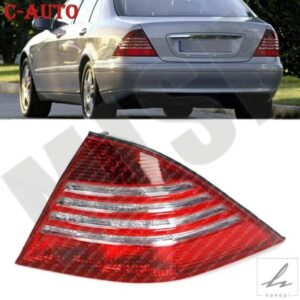 車用LEDリアブレーキライトランプテールライトメルセデスベンツW220 S280 S300 S320 S350 S500 S600 2002-2005用カースタイリングアセンブリ 部品 カスタム