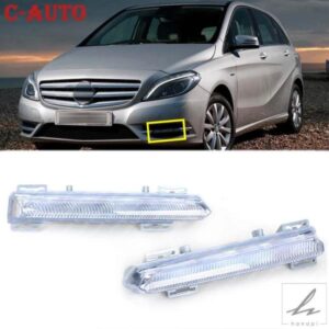 車用LEDデイタイムランニングライト フォグランプ メルセデスベンツ Aクラス W176 / Bクラス W246 W242 B160 B180 B200 B260 A2049069100 部品 カスタムパー