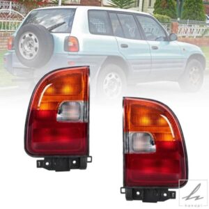 左リアリアリバースブレーキストップランプ テールライト ウィンカーインジケーター ブレーキストップランプ トヨタ RAV4 1996-1997 81550-42010 部品 カス