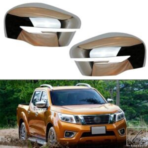 日産ナバラNP300 D23 2015-2018用リアビューサイドウィングミラーカバーパスファインダー2018用エクステリアオーバーレイクロームモールディングトリム 部品