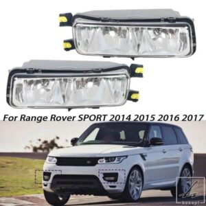 車用フロントフォグランプ LED デイタイムランニングライト レンジローバー スポーツ 2014 - 16 LR033407 LR033406 部品 カスタムパーツ アクセサリー