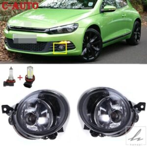 車用フロントバンパーハロゲン＆LEDフォグランプ フォグライト フォルクスワーゲン アマロック/ゴルフ5/ジェッタ3アップ/シロッコ/シュコダ シティゴ 1T0941
