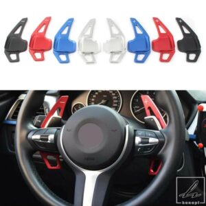 車用ステアリングホイールシフトパドル オートダイレクトシフターギアエクステンション BMW 3 5シリーズ F10 F30 F80 325I 320I 330I 全年式 2個