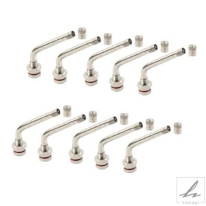 トラックタイヤバルブステム銅キット10個入り新アルコア22.5 24.5アルミホイールTR545D用