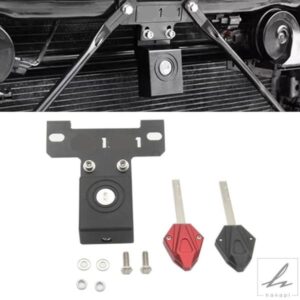 防止隠しエンジンフードロックラッチアクセサリー部品ジープラングラー JL JT 2018-23