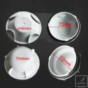 日産エクストレイル LOULAN ALIVIO ヘッドランプダストカバー低高ビームヘッドライト延長シールキャップアウター 72 MM