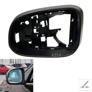 自動左右リアミラーフレームトリムハウジング ボルボ S60 2011-2018 S80 2012-2016 V40 2013-2019 V60 2011-2018 V70 2012-2014用