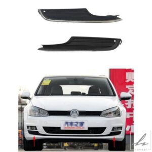 自動フロント左右バンパーフォグライトランプグリル VW ゴルフ MK7 2013 - 17 5G0853665 5G0853666