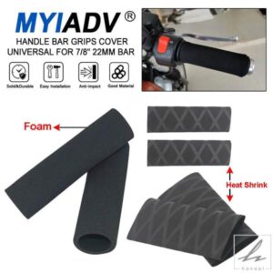 汎用発泡ハンドルカフスカバー熱収縮ハンドルグリップブレーキカバー BMW F800GS G310GS F850GS R1250GS R1200GS アドベンチャー