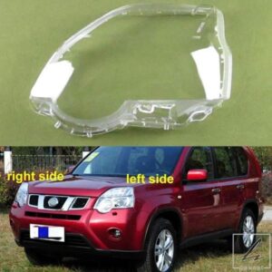 日産エクストレイル 2011 2012 2013 カーアクセサリーヘッドランプランプカバークリアランプシェードヘッドライトシェルレンズプレキシガラス