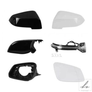 自動左右リアミラーフレームミラーカバーボトムカバー BMW 5 6 7 シリーズ F10 F11 F18 F07 F06 F12 F13 F01 F02 2014-2017