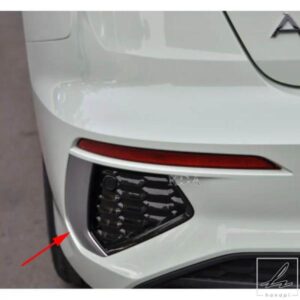 自動リアバンパーフォグランプ装飾グリルグリルアウディ A3 SLINE S-LINE 2021 2022