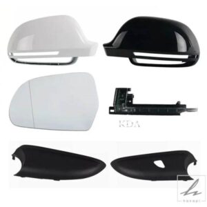自動リアミラーカバーガラスウィンカーライト底アウディ A4 B8 2009-2012 A6 C6 2009-2011 Q3 2013-2018