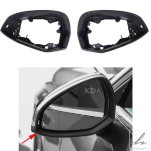 自動左右ウイングミラーハウジングトリムフレームアウディ A4 B9 A5 2017 - 23 8W08572399B9 8W08572409B9