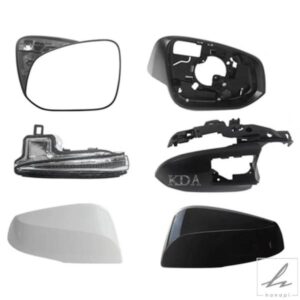 自動リアミラーガラスカバーフレームウィンカーライト底トヨタ RAV4 2020 - 24