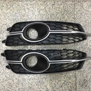 自動左右側フロントバンパーグリルメッシュ ACC グリルアウディ A6 S6 S ライン SLINE 2012 - 15