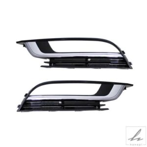 自動フロント左右バンパーフォグライトランプクロームグリル VW パサート CC 2013 - 17 35D853665 35D853666