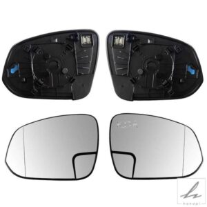 自動左右サイドリアミラーガラス トヨタ ハイラックス 2015 - 19用