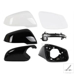 自動左右リアミラーガラスカバーフレームウィンカーライトボトムホルダー BMW X2 Z4 F39 G29 2019 - 23用