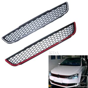 自動交換フロントバンパーグリルレーシンググリル VW ジェッタ MK6 2012 2013 2014